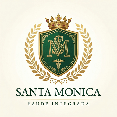 Brasão da Clínica Santa Mônica